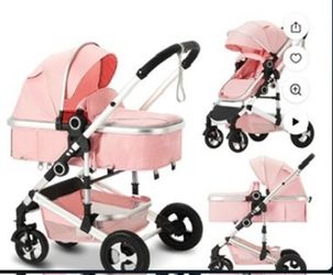 Baby girl stroller