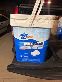 Pool Time MAXBlue 3" Chlorinating Tabs $100 NEW FIRM PRICE