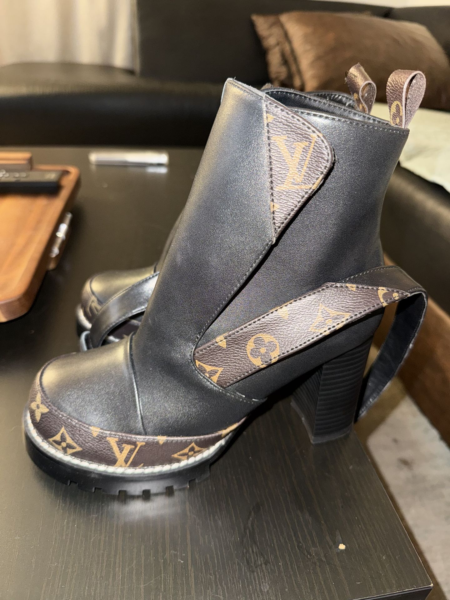Louis Vuitton High Heel Boots