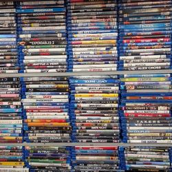 Blu Rays Dvds VHS Laser Disc $2 Each