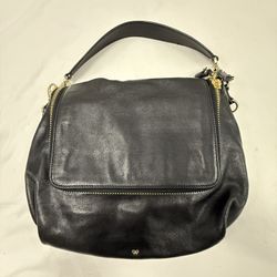 Black Leather Women's Bag by Anya Hindmarch 