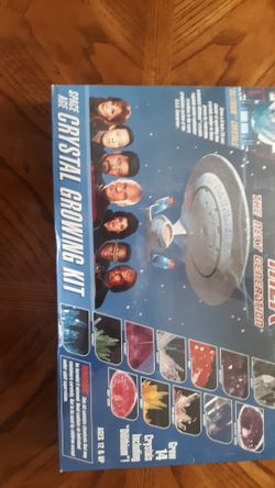 Star Trek Space Age Crystal Growing Kit - New