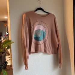NIAGARA FALLS CROP SWEATSHIRT 