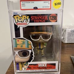 PSA 10 Mike Stranger Things