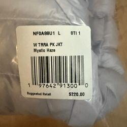 W TRRA PK JKT Mystlc Haze