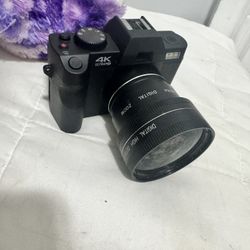 4K Camera With Super Wide Lens 