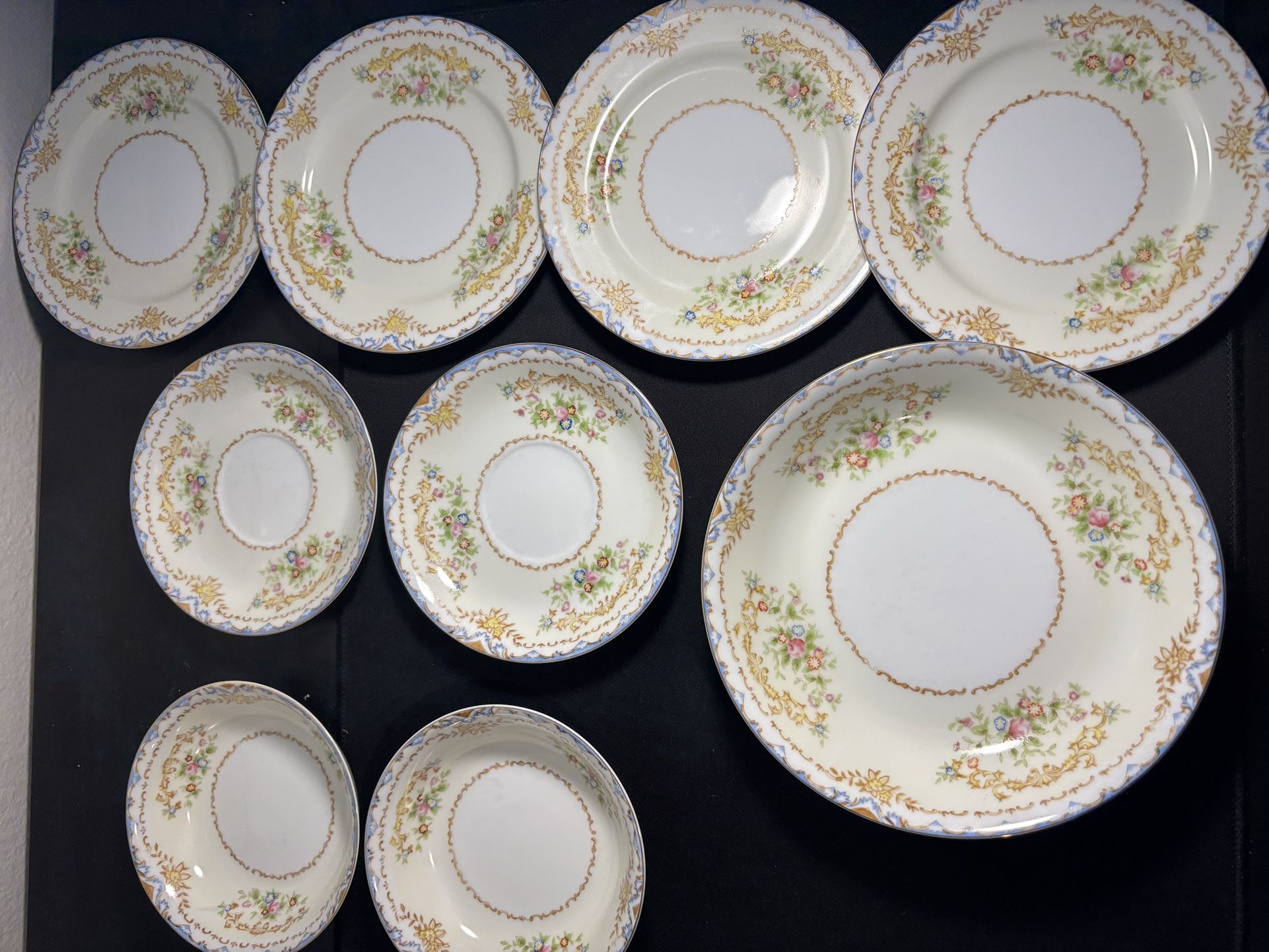 Victorian Styled Vintage China Set
