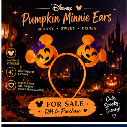 Official Disney Pumpkin Ears