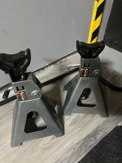 Steel Jack Stands Pair Pittsburgh brand