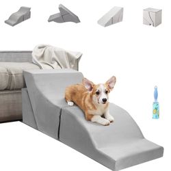 LitaiL Foam Dog Stairs, Foam Multifunctional Pet Stairs