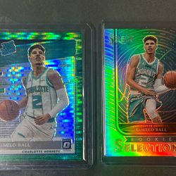 LAMELO BALL & ANTHONY EDWARDS ROOKIE CARDS (21) total $100