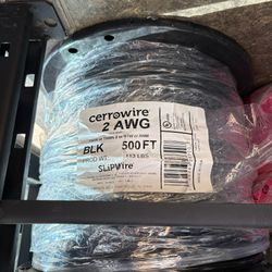 New Wire Cable 2 AWG 500ft