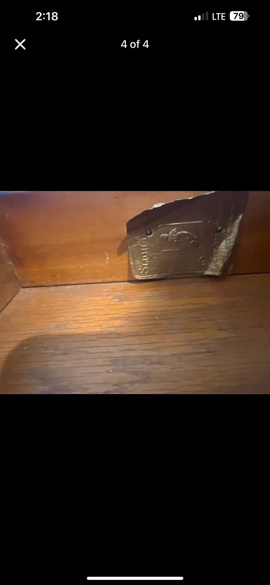 Vintage Sligh-Lowry Executive Desk