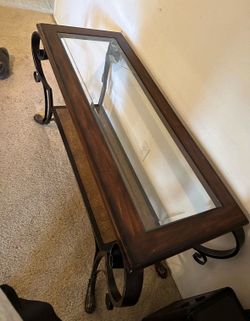 $200 Living room set (coffee, side and hall tables)