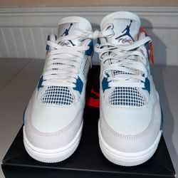 Size 9 - Air Jordan 4 Retro 2024 Military Blue