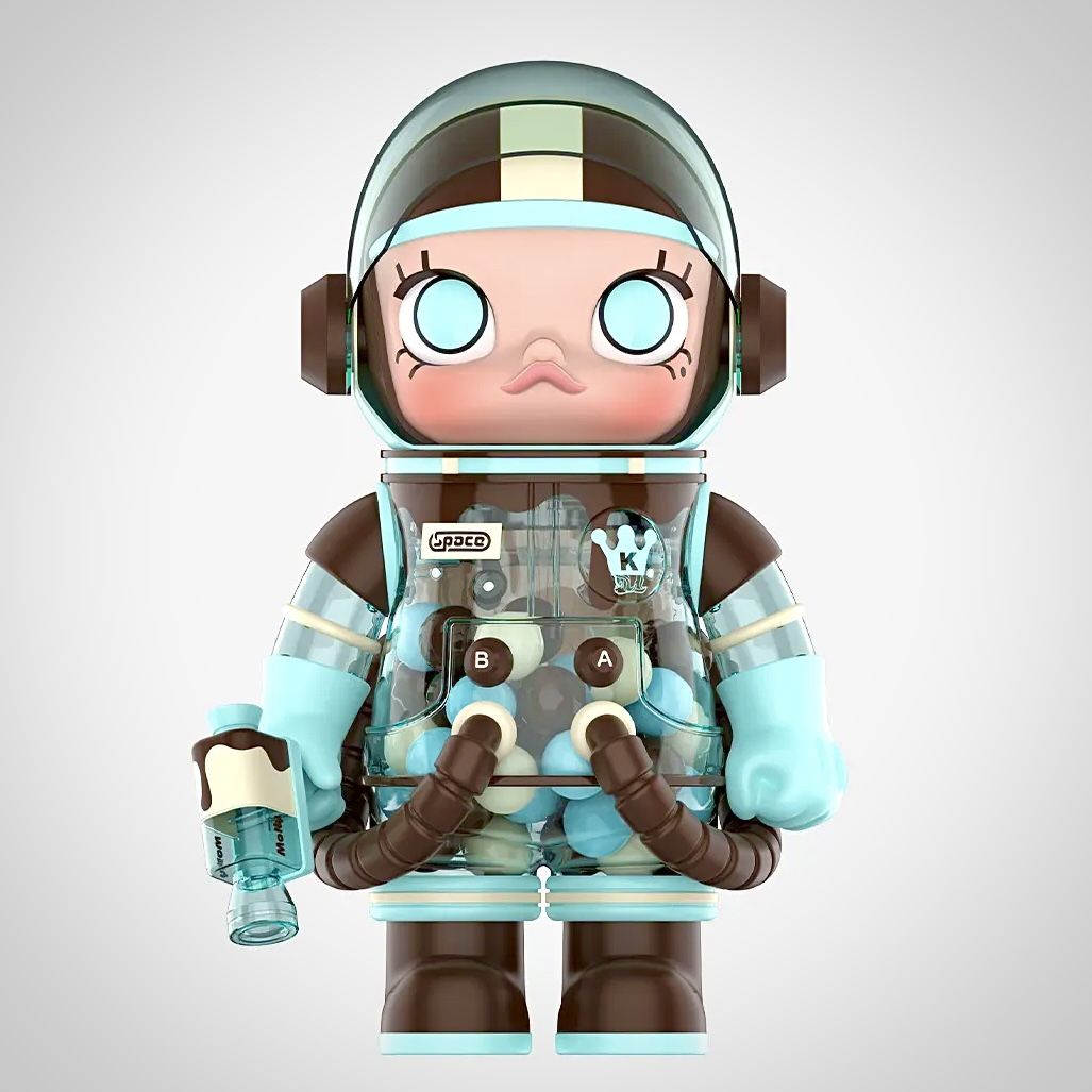 POP MART Space Molly 1000% ‘Mint Chocolate ’