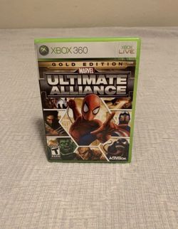 Marvel Ultimate Alliance Gold Edition Xbox 360 for Sale in El Paso
