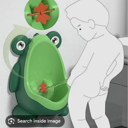 Frog Potty Training Urinal for Boys Toddler,  Funny Aiming Target