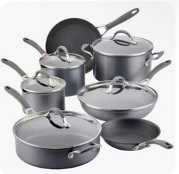 Brand new 12 piece A1 series Calphalon pots and pans set-$250-price firm-Higley and ray