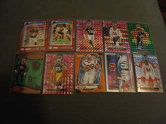 Cincinnati Bengals Card Lot Of 10