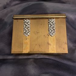 Antique Compact & Cigarette Case 