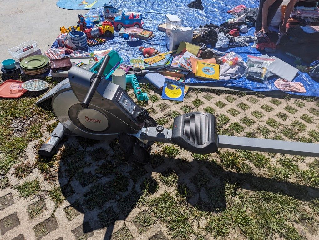 Row Machine Work Out