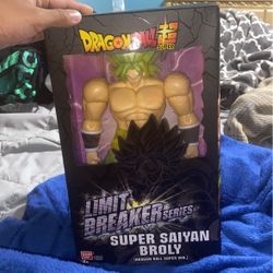 dragon ball z broly collectible action figure 