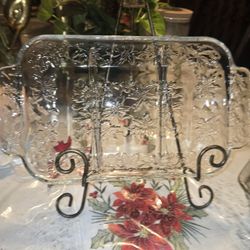 Botanera Antigua De Princess House Fantacia Mide 9 De Ancho Por 6 De Alto 