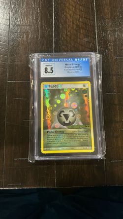 CGC 8.5 Metal Energy 88/106 EX Emerald Reverse Holo ENG Pokemon TCG 2005