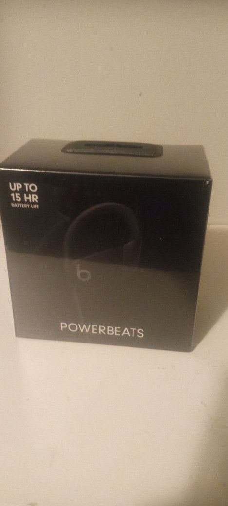 Powerbeats High-Performance Wireless Earbuds - Apple H1 Headphone, Bluetooth Headphones, - Black