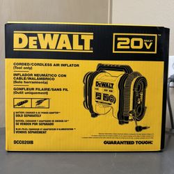 Dewalt 20V MAX Cordless Electric Portable Inflator (Tool Only