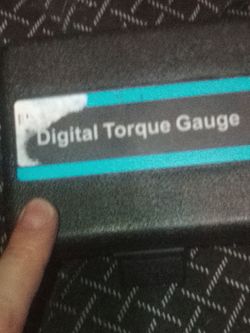 Digital torque meter quarter inch with a 3/8