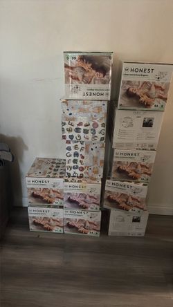 Honest diapers size 6