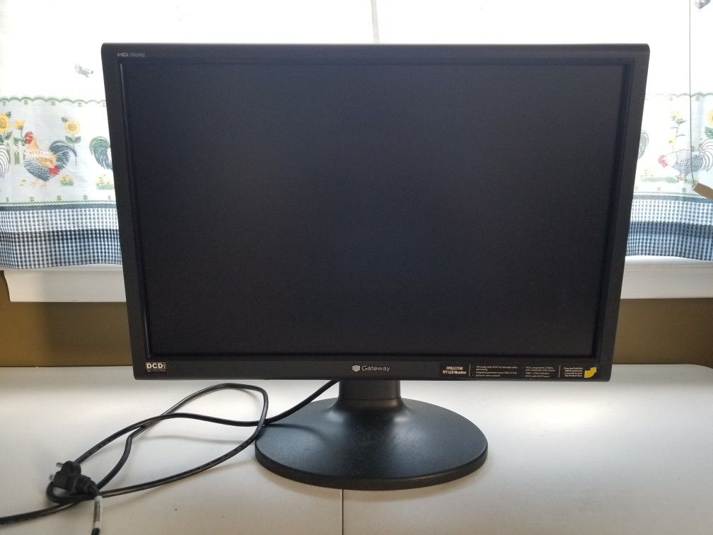 Gateway 22" widescreen monitor