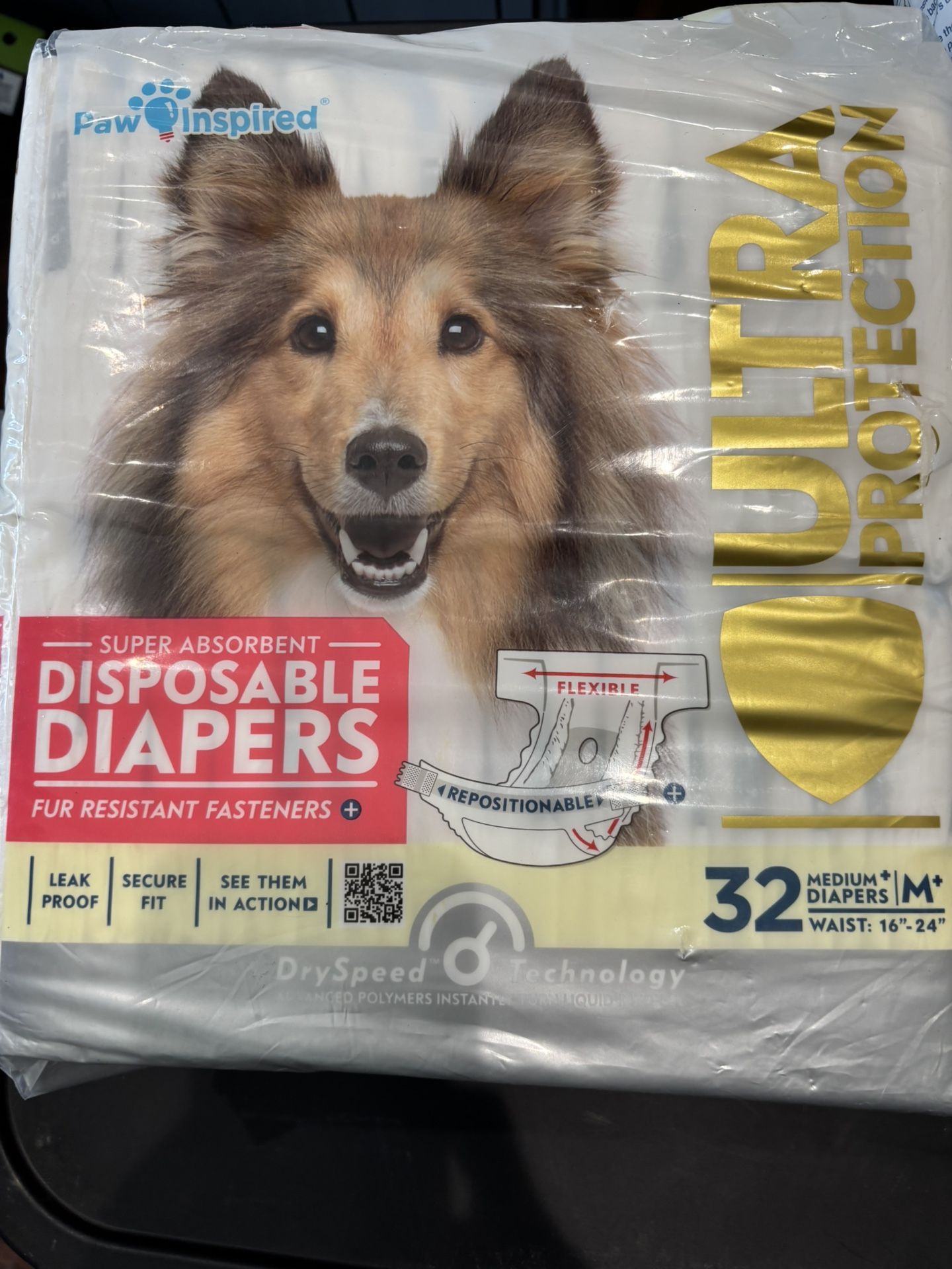 Medium Dog Diapers – 3 Packs for $5