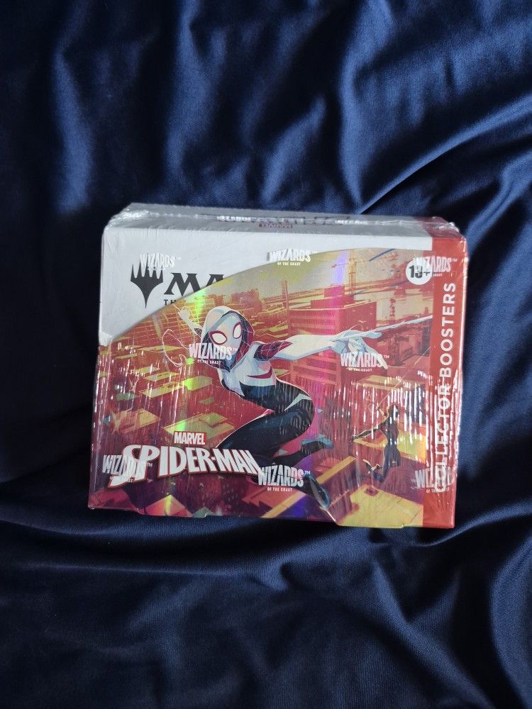 Spider Man Mtg Collector Booster Box Trade Obo