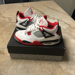 Fire Red Jordan 4’s