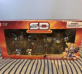 Burning gundam and Master gundam