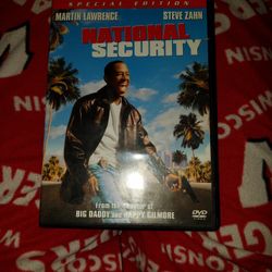 National Security Dvd