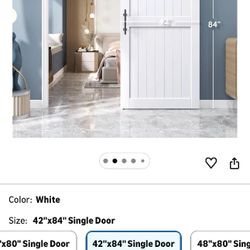 Barn Door, New In Box