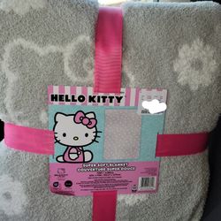 Hello Kitty Twin Blanket