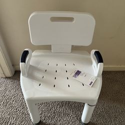 New Bath Chair adjustable legs 4o2 383 391o