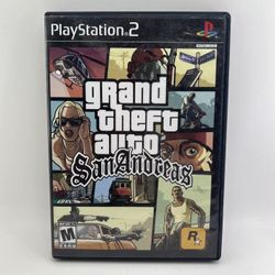 Grand Theft Auto: San Andreas (Sony PlayStation 2, 2004) PS2
