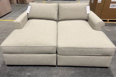 Ethan Allen Left and Right Spencer Chaise.