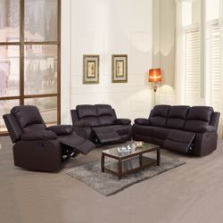 Sofa Set Recliner 3 pieces