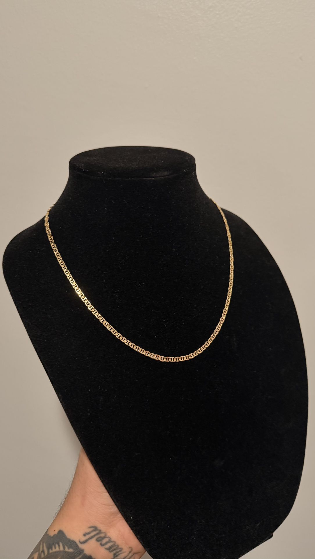 14k Gold Mariner Chain