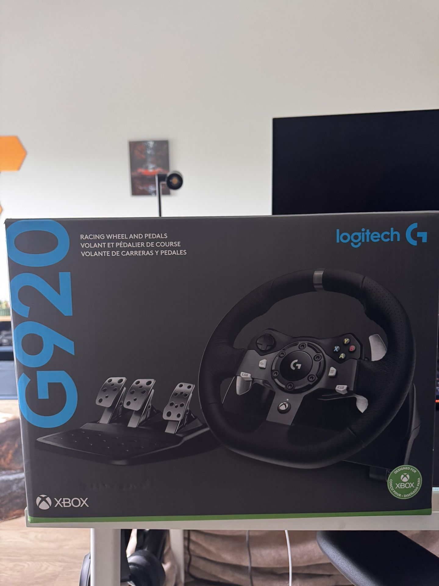 Logitech Steering And Shifter, Used 2 Times