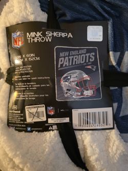 New England Patriots Blanket