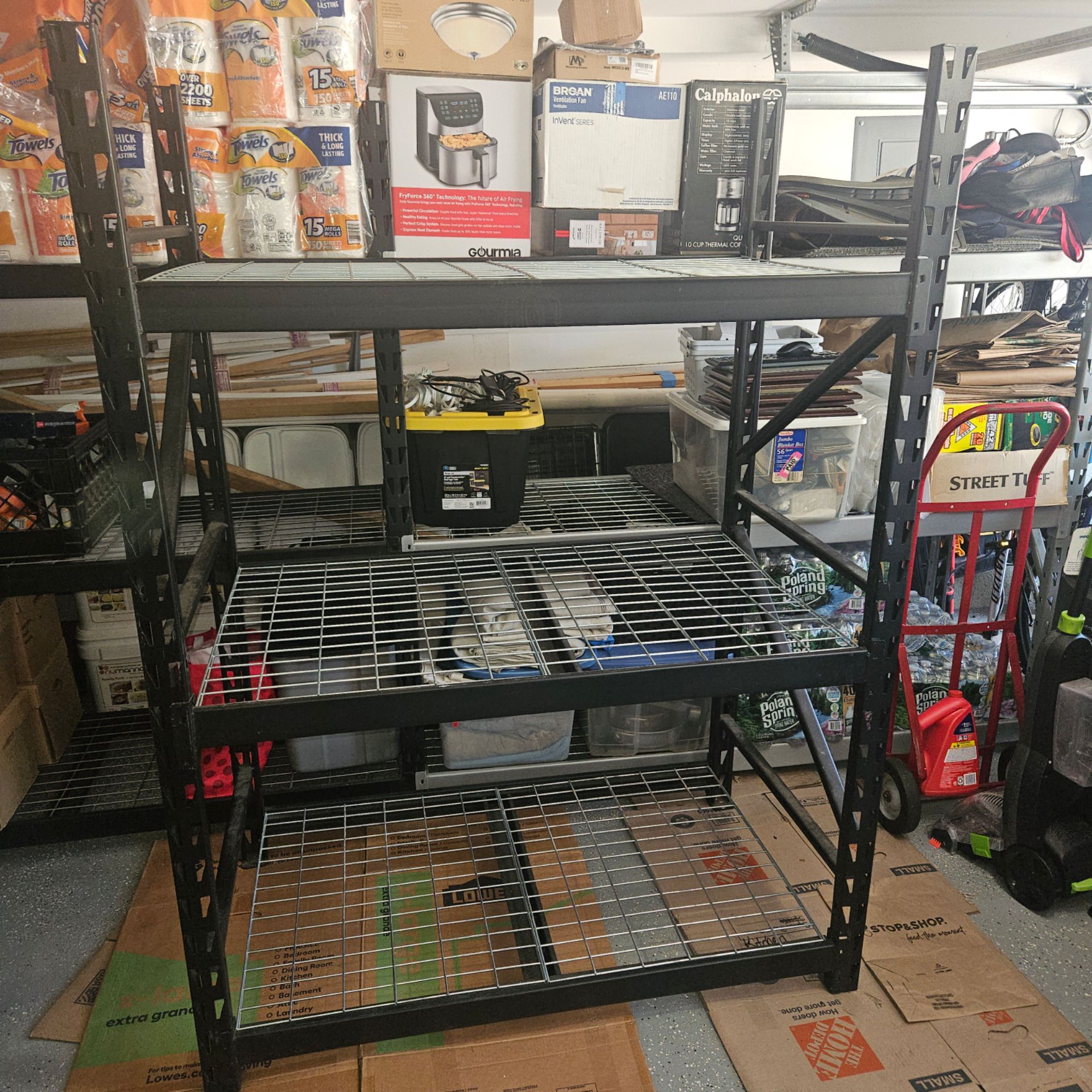 Steel Garage Storage Shelving Unit