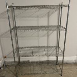 Steel Wire Shelves - 4 Tier